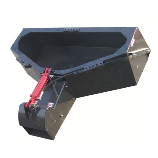 Haugen Attachments Skid Steer Concrete Bucket in white background