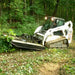 Heavy Duty Brush Cutter For Skid Steer in Action