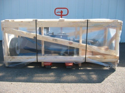Iron and Oak 26 Ton Vertical Horizontal Log Splitter Torsion Axle crated