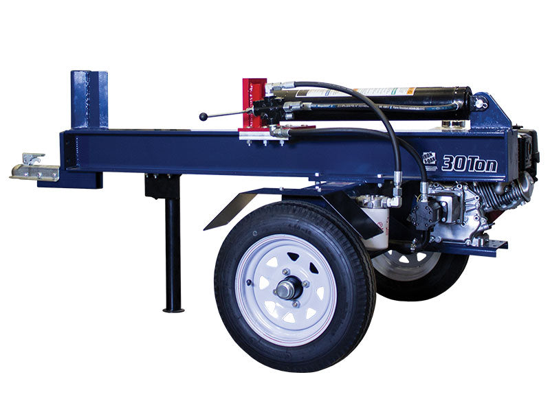 Iron and Oak 30 Ton Horizontal Log Splitter left side view