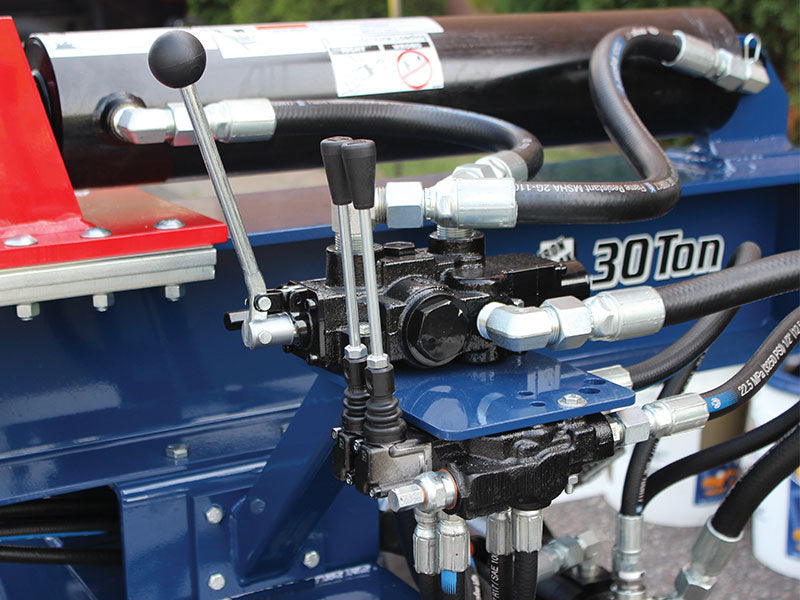 Iron and Oak 30 Ton Log Splitter With Log Lift controls