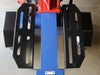 Iron and Oak 37 Ton Log Splitter top view cradle