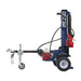 Iron and Oak Vertical Horizontal 24 Ton Log Splitter in white background