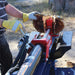 Iron and Oak Vertical Horizontal 24 Ton Log Splitter left side view