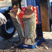 Iron and Oak Vertical Horizontal 24 Ton Log Splitter left view