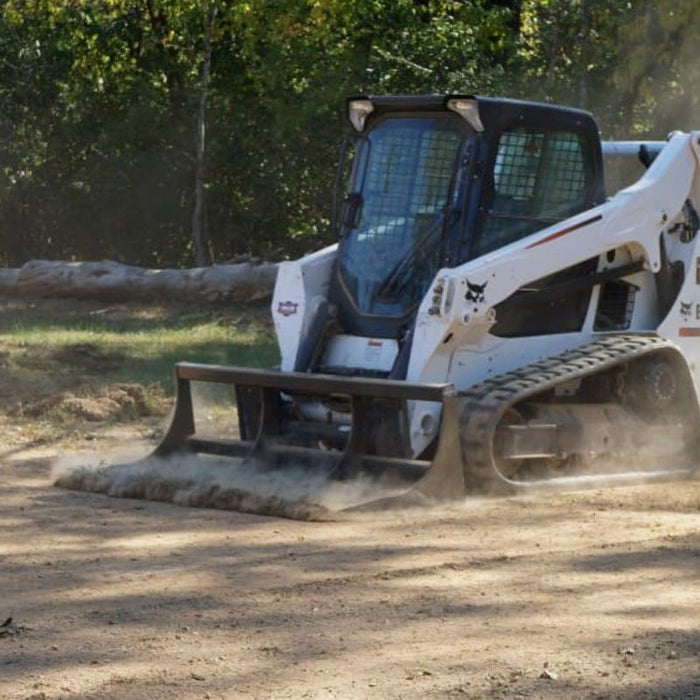 Land Plane for Skid Steer in Field