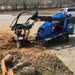 Miniature Stump Grinder in Action