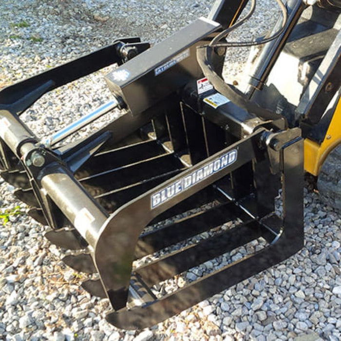 Root Grapple Attachment Side View