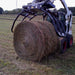 Round Bale Hay Squeeze for Skid Steer