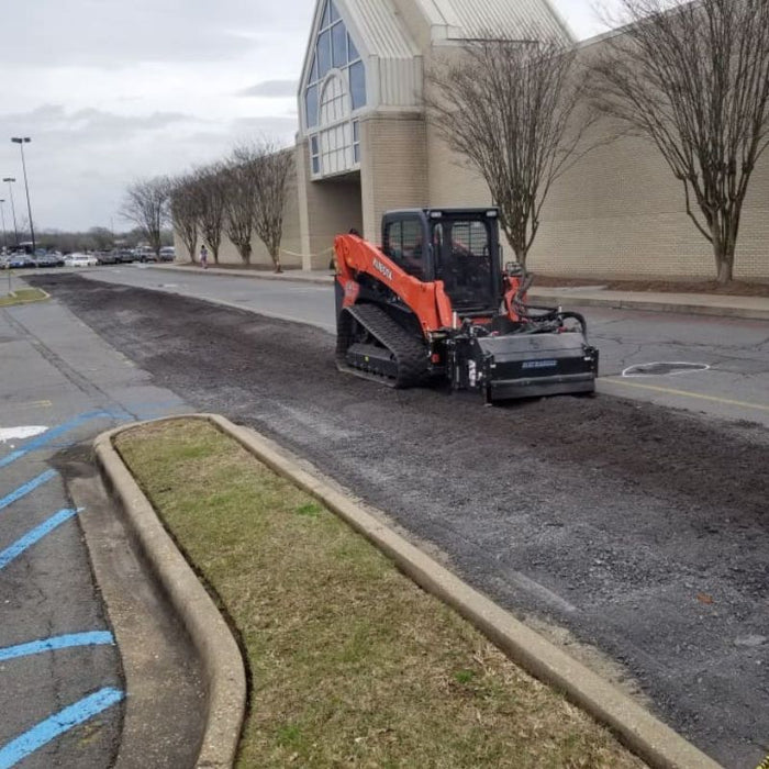 Skid Steer Attachment on Site