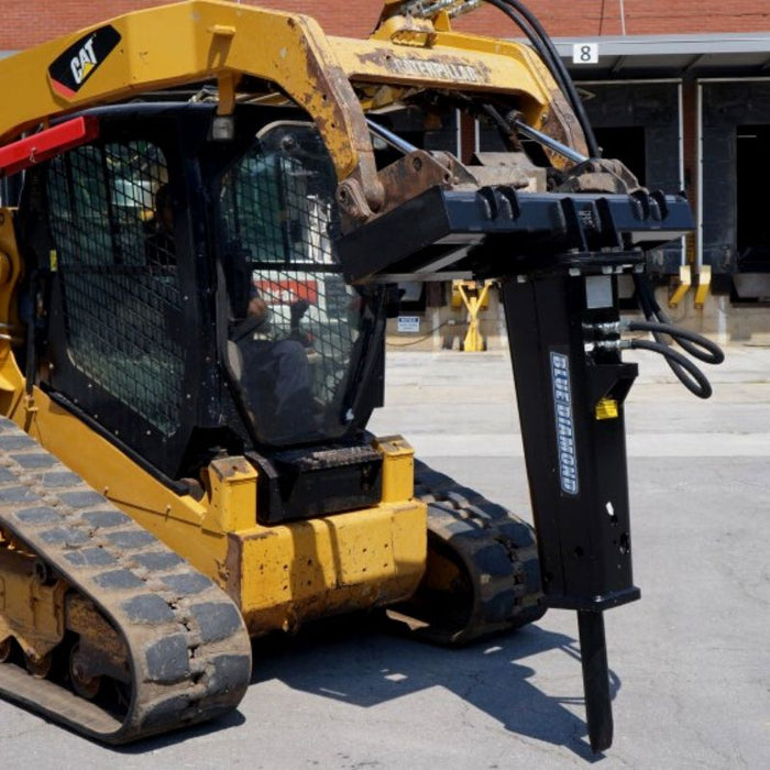 Skid Steer Breaker Left View