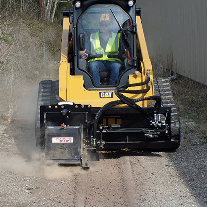 Skid Steer Cold Planer Running