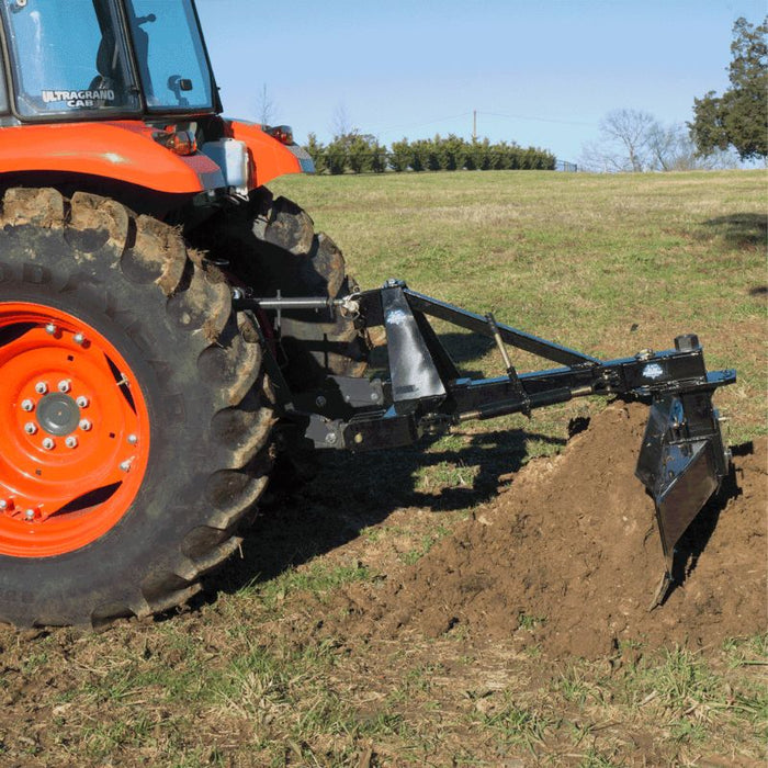 Skid Steer Grader Blade in Field