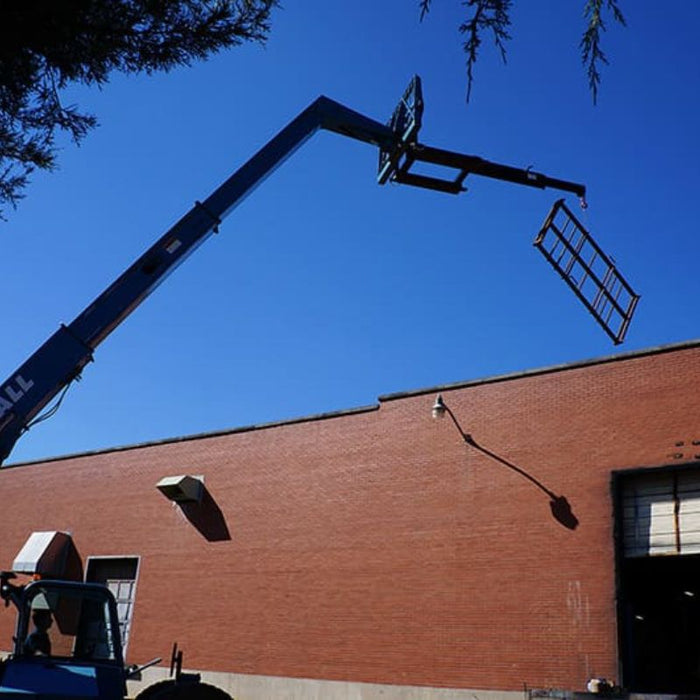 Skid Steer Jib Boom Working