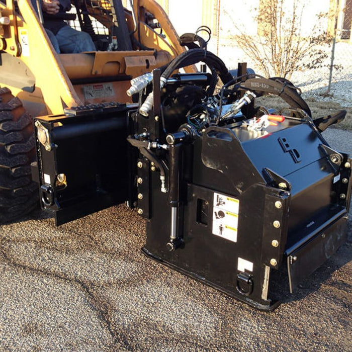 Skid Steer Planer Side View