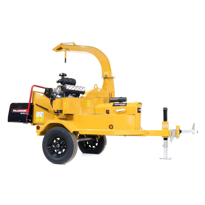 Wallenstein BXTR6438 Hydraulic Feed Wood Chipper left side view