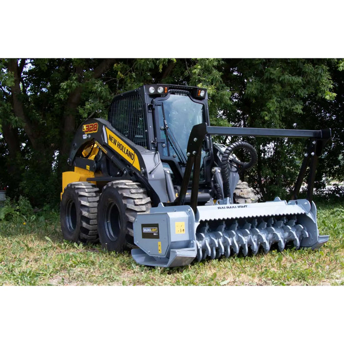 baumalight mulcher in forest