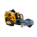 baumalight s16 stump grinder for a skid steer side view