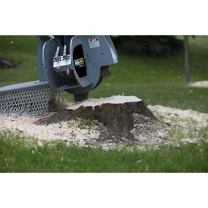 baumalight stump grinder grinding stumps