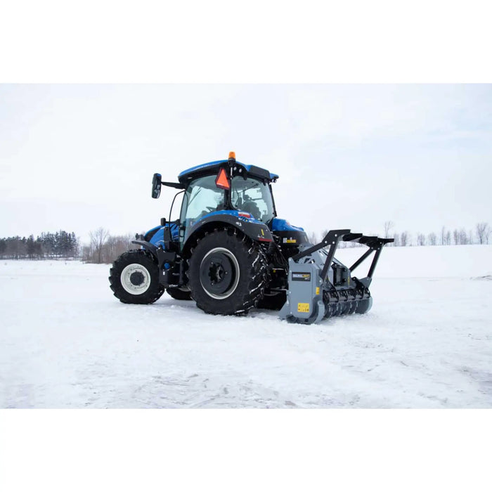 baumalight tractor mulcher	left side view