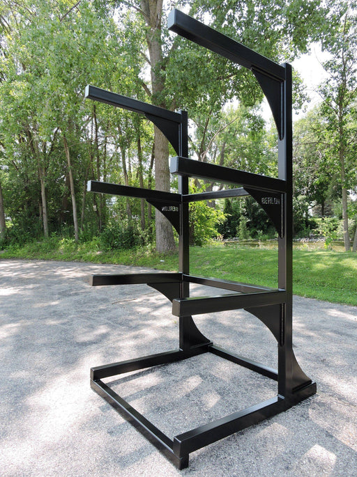 Berlon Industries  Bucket Rack For Skid Steer And Tractor side view