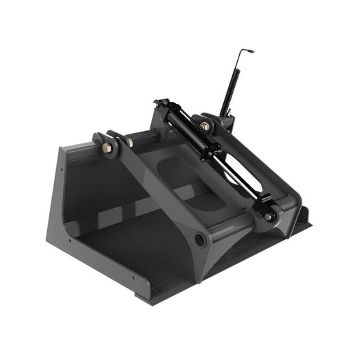 Berlon Industries Mini Skid Steer Grapple Bucket in white background