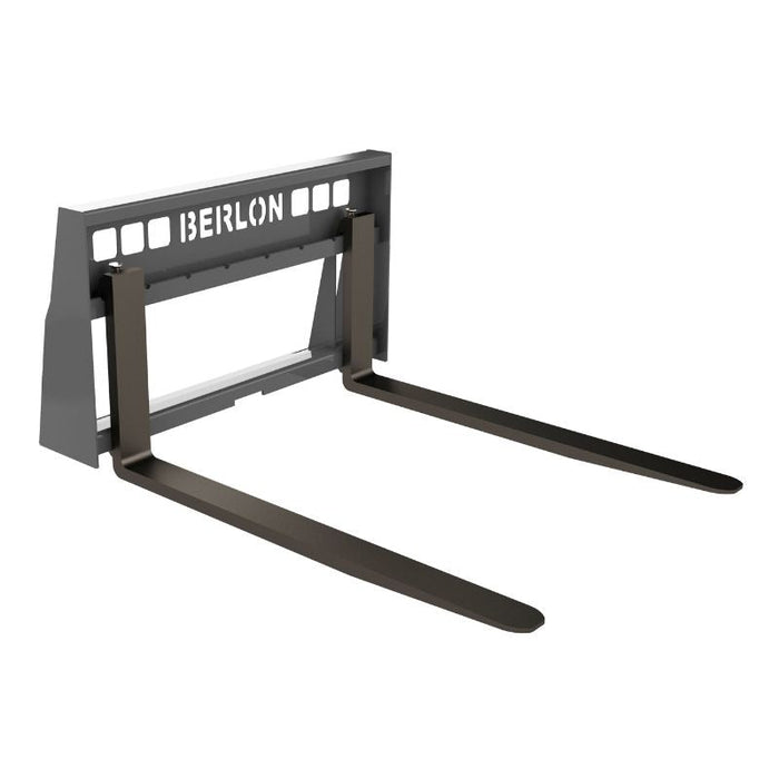 Berlon Industries Pallet Forks  Class 2 Light Duty Rating 2,500 Lbs in white background