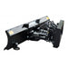 Blue Diamond Skid Steer Way Dozer Blade in white background