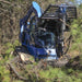 blue diamond tree shear in action