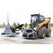 boom mower for skid steer loaders with armoured and sleeved horses