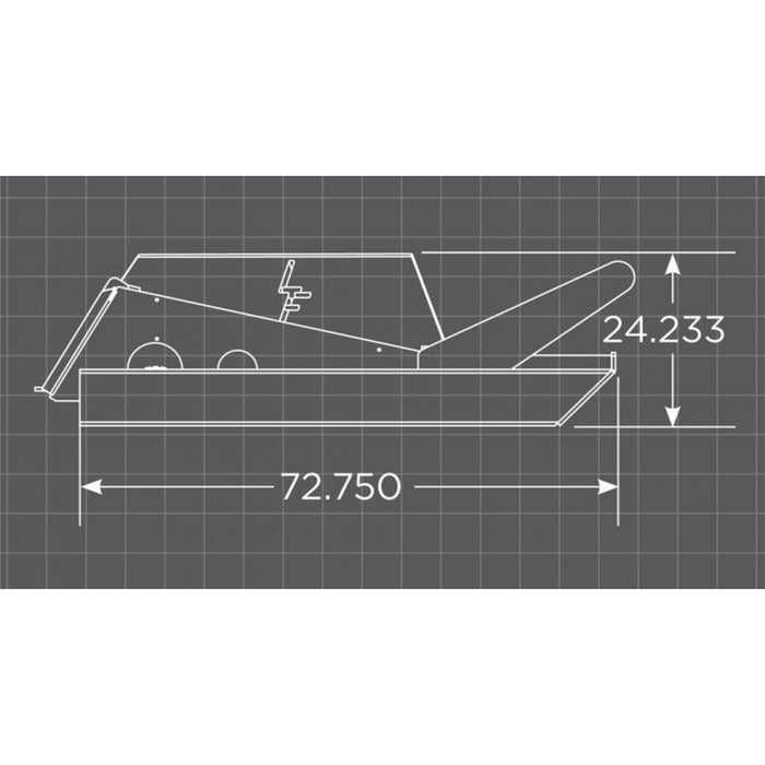 brush cutter skid steer illustration