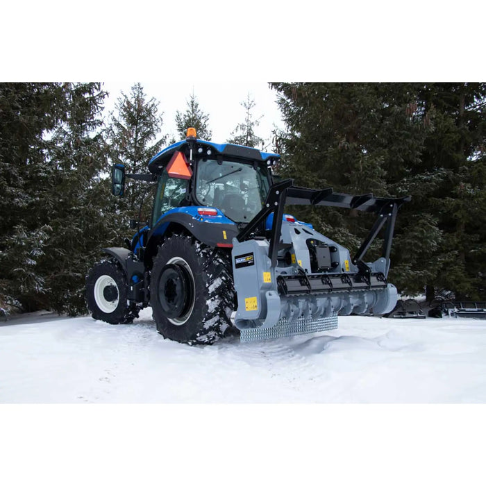 brush mulcher for tractor right side