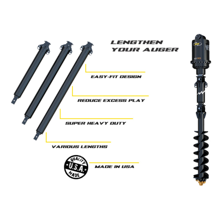 Digga X040 SD Drive Auger Extension features