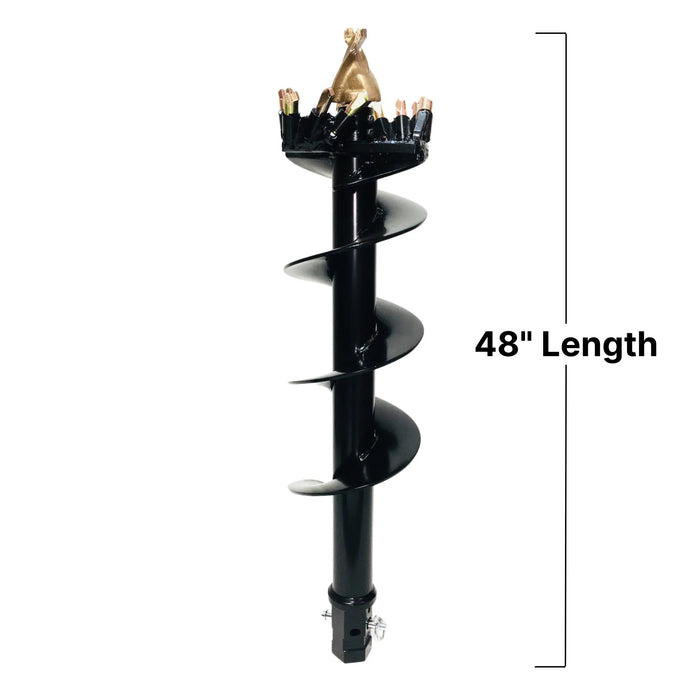 drill earth auger bit length