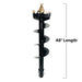 drill earth auger bit length
