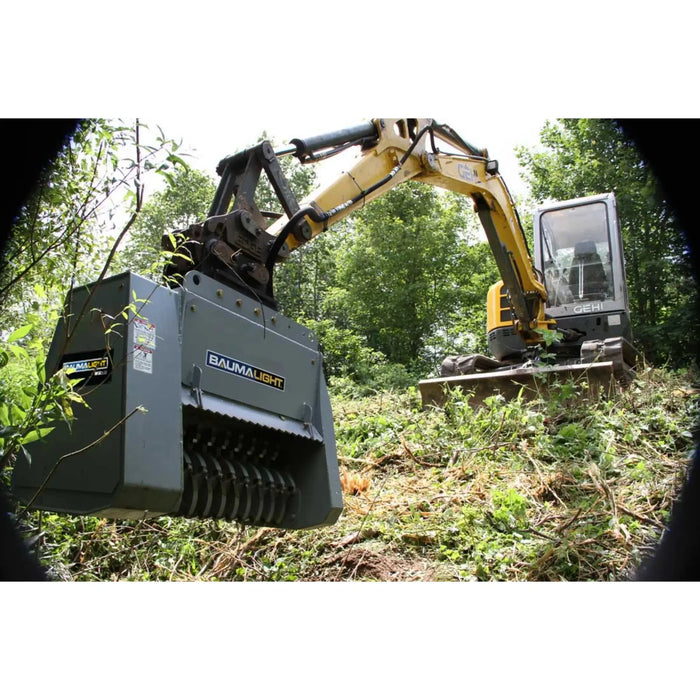 drum mulchers in forest