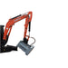 excavator brush cutters half side view