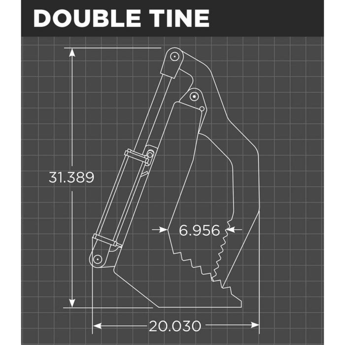 grapple root dimensions