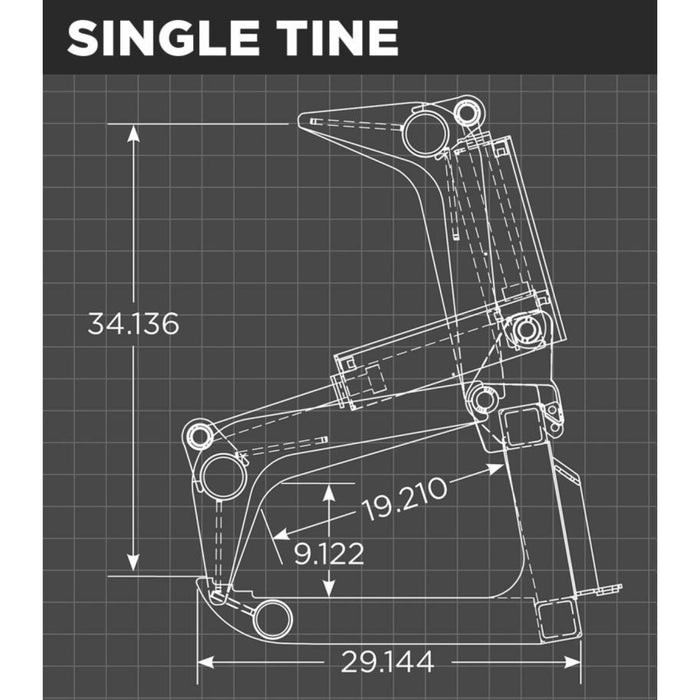 grapple root mini skid steer dimensions