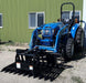 grapple skid steer	front view