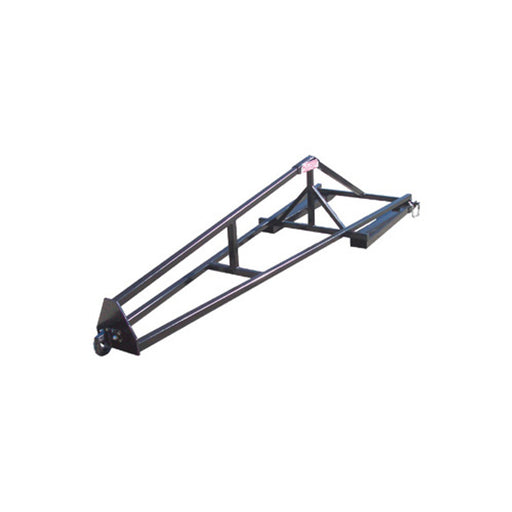 haugen fork slhaugen attachments telehandler fork slot truss jib boom in white background