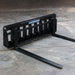 hydraulic skid steer forks right side view