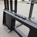 hydraulic skid steer forks side view