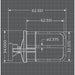 Loflin Fabrication Bale Squeezer Attachment measurement