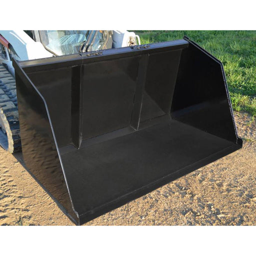 Loflin Fabrication Skid Steer Turkey Litter Bucket front view