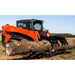 Loflin Fabrication Skid Steer Vertical Root Grapple in action