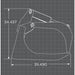 Loflin Fabrication Xtra Heavy Duty Root Grapple diagram