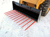 manure fork skid steer	top view zoomed in