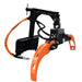 mini skid steer attachments in white background