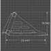 mini skid steer bucket dimensions